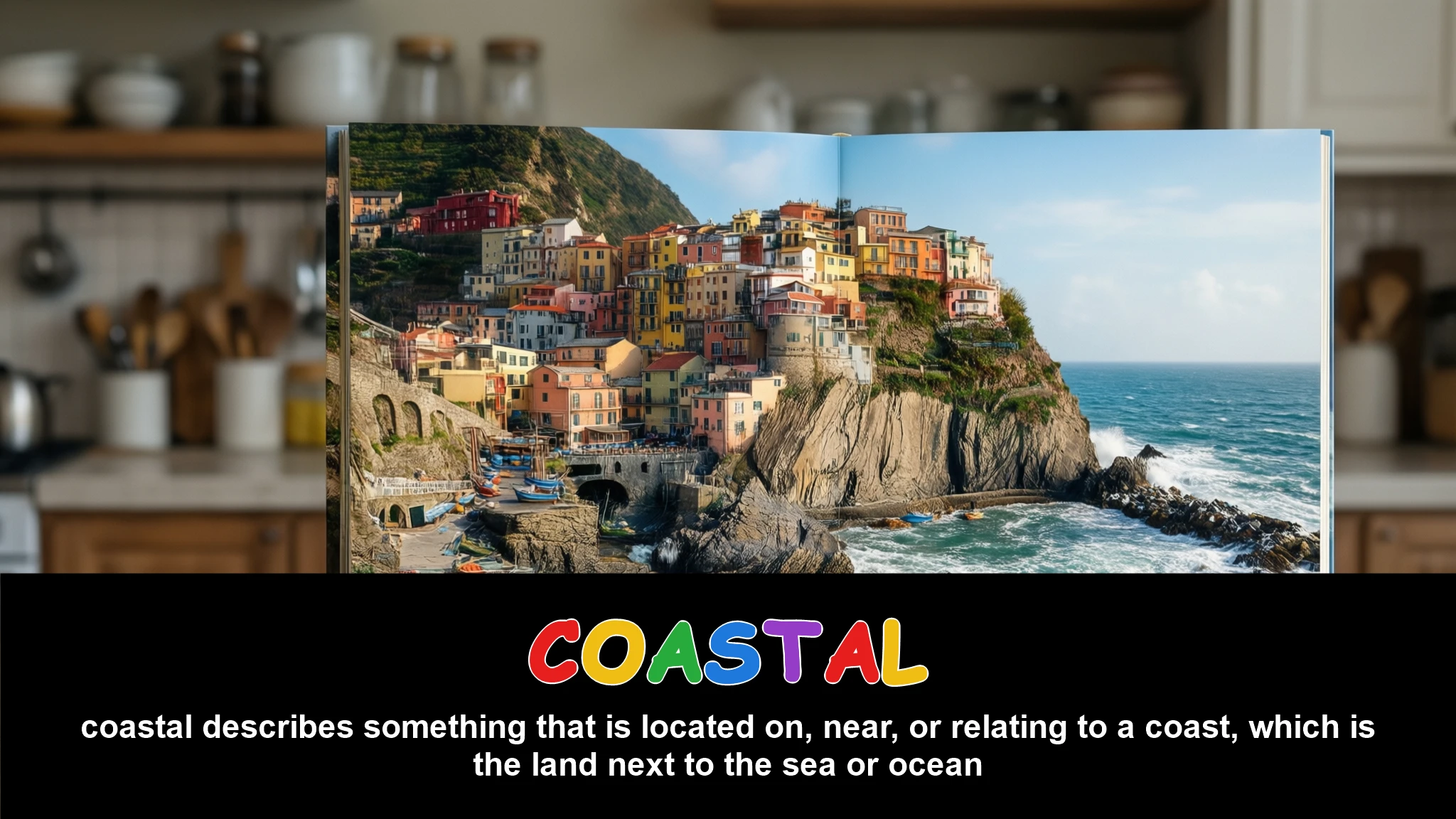 English Illustration for coastal